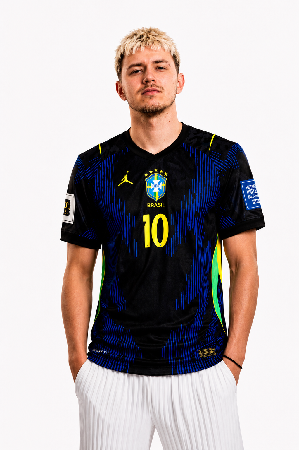 Dres Brazil Jordan Neymar  - #10