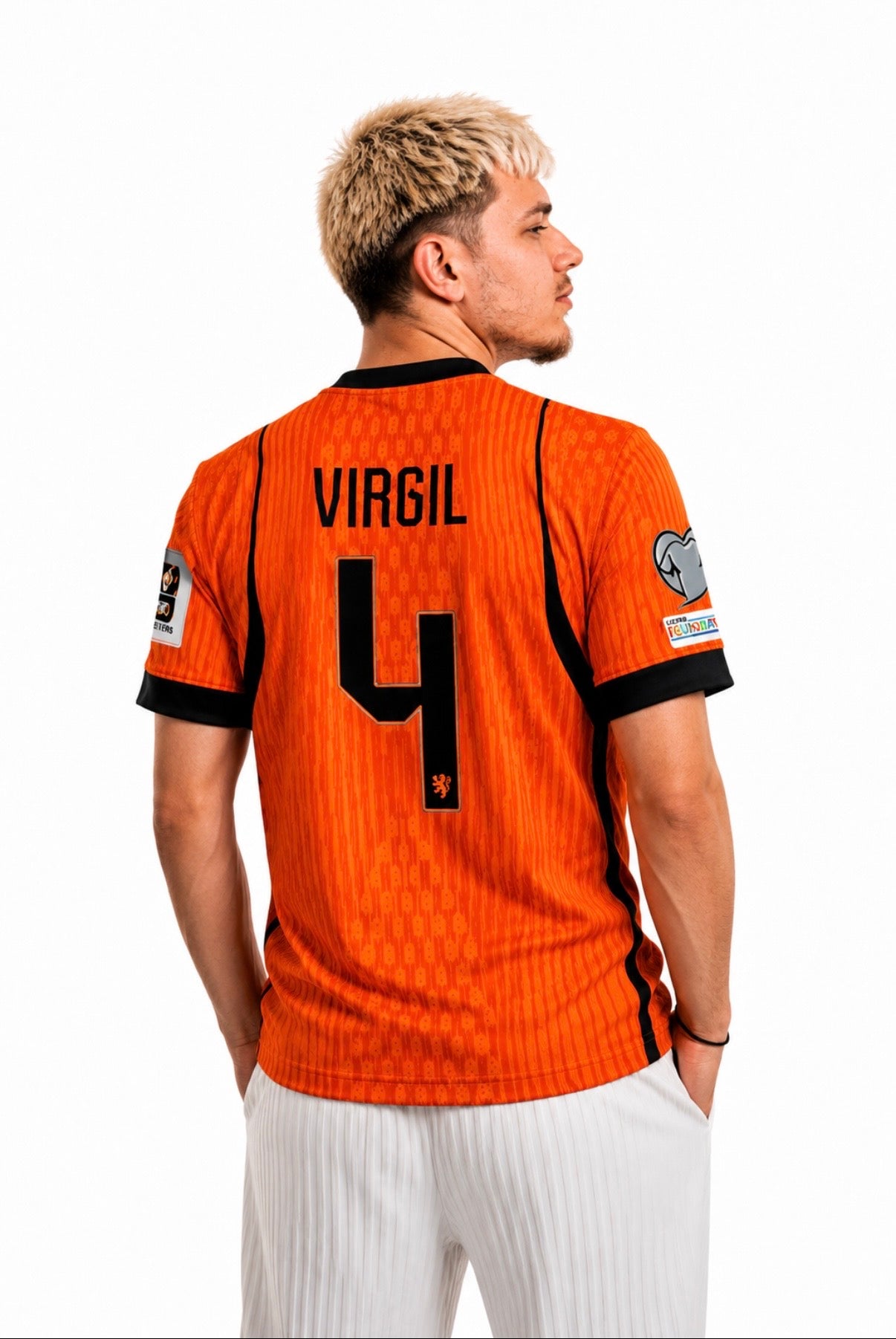 🇳🇱 Holandija Dres Virgil #4 – Svetsko Prvenstvo 2026