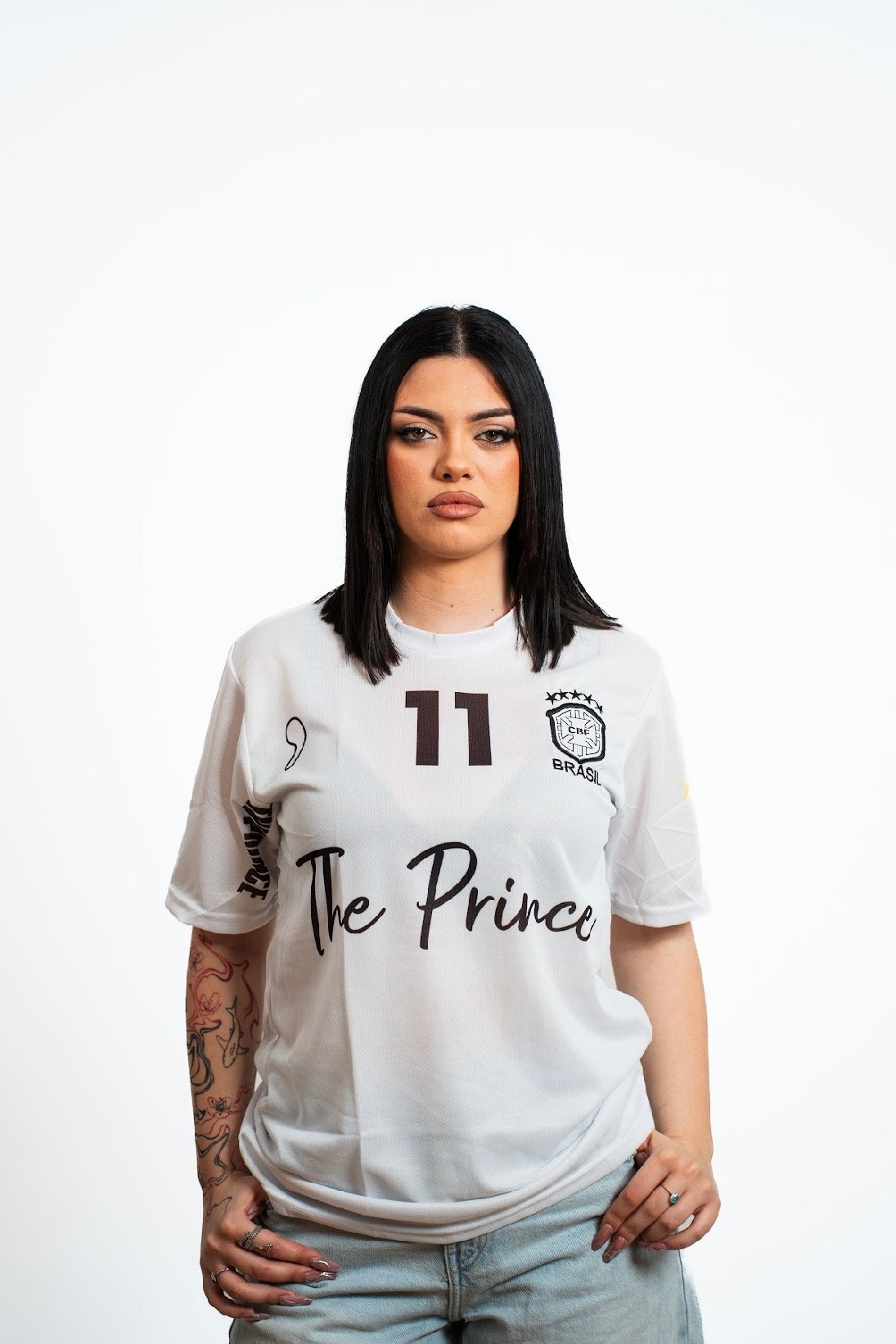 🤍 Brazil The Prince #11 Jersey ⚽🔥